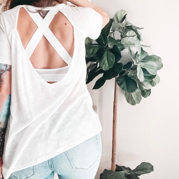 Reversible Criss Cross Spandex Push Up Bralette - Picture 7 of 7